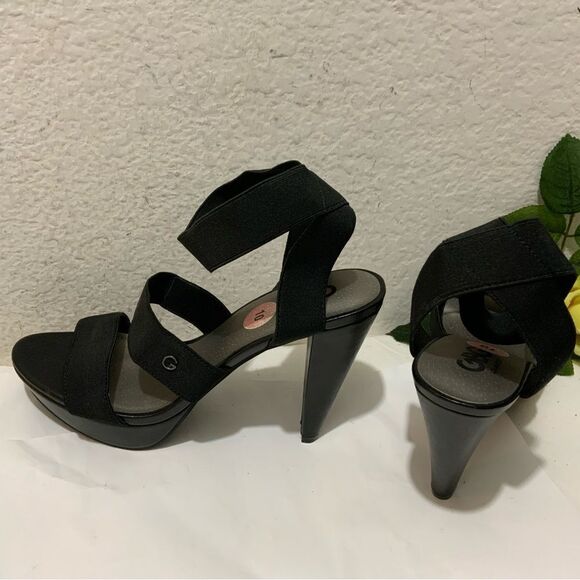 GBG Los Angeles size 10 black heels - Picture 1 of 10